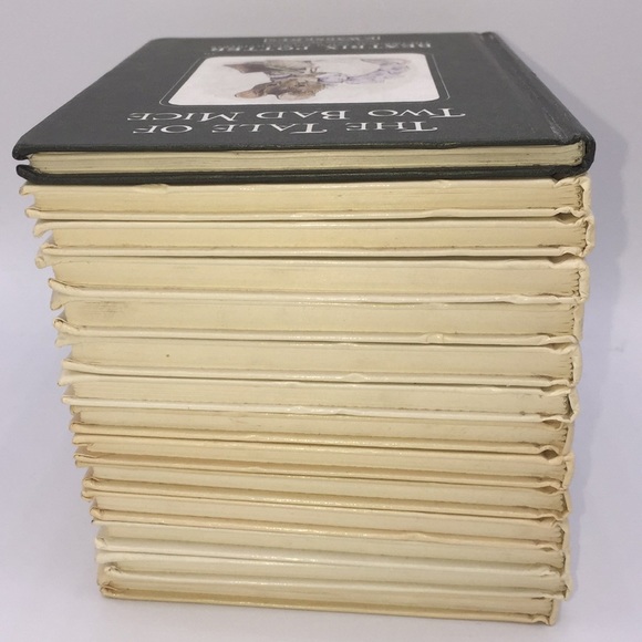 14 Beatrix Potter The Original Peter Rabbit Hardcover Books Vintage 1980s - Picture 4 of 12
